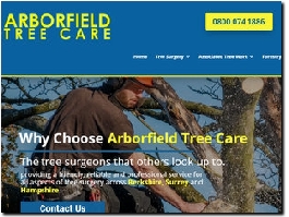 https://www.arborfieldtreecare.co.uk/ website