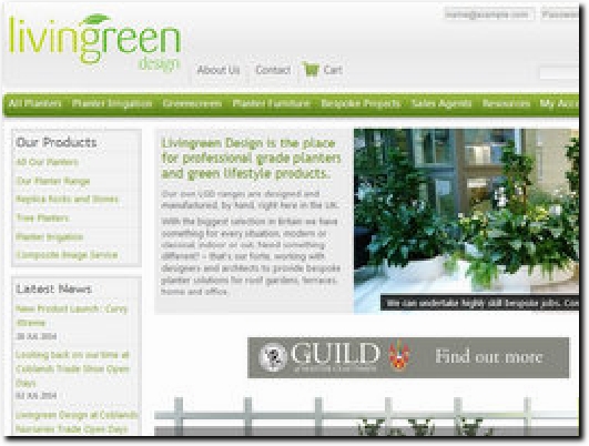 http://www.livingreendesign.com website