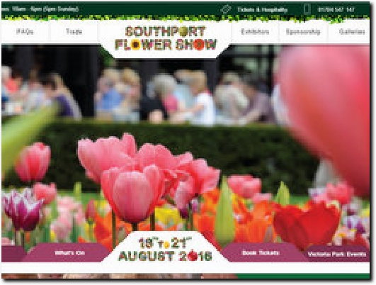 http://www.southportflowershow.co.uk website